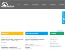 Tablet Screenshot of kuessaberg.info